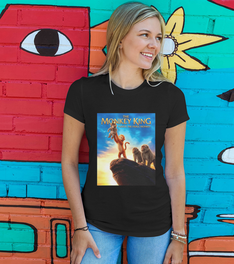 The Monkey King Punch The Fierce Monkey Epic Adventure T-Shirt