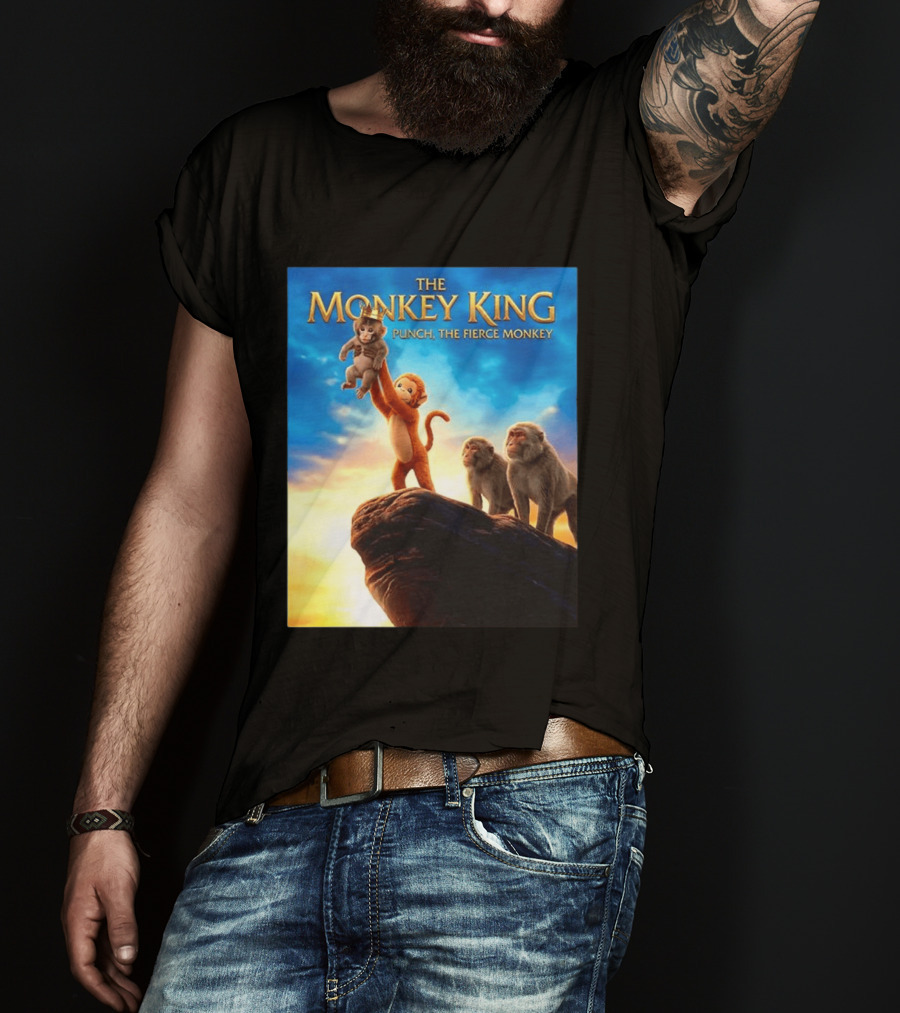 The Monkey King Punch The Fierce Monkey Epic Adventure T-Shirt