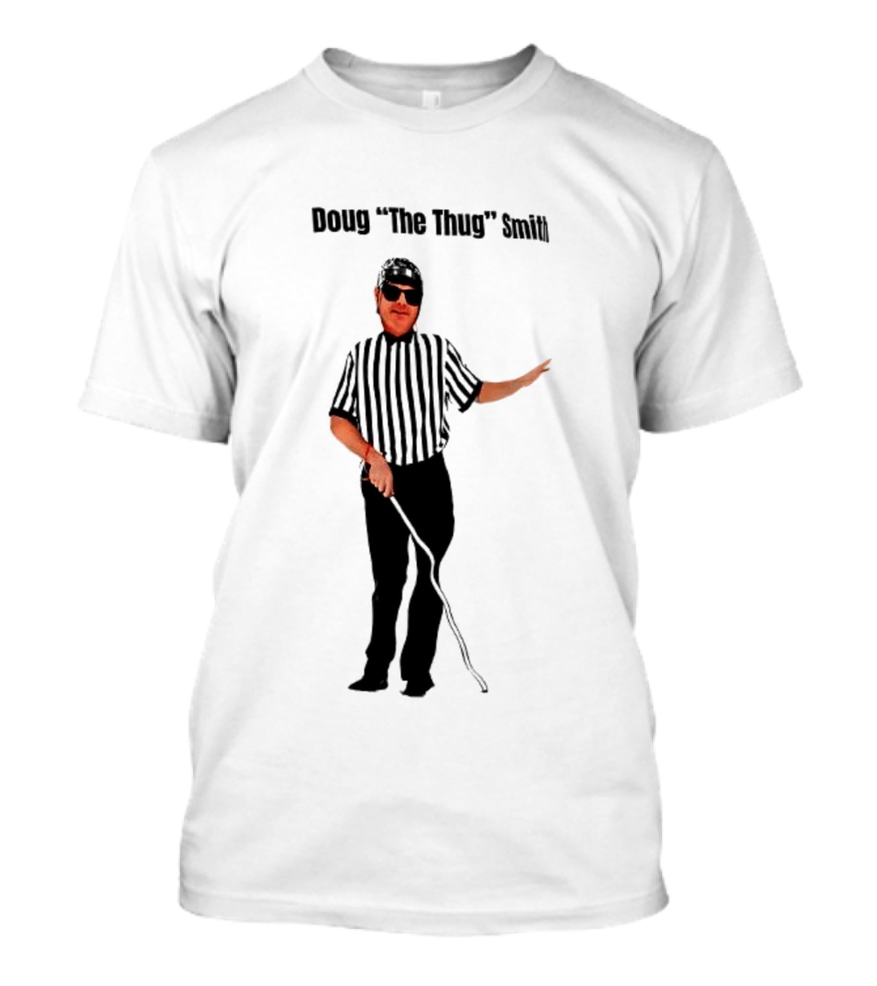 BOSS "The Thug" Smith Referee Costume T-Shirt