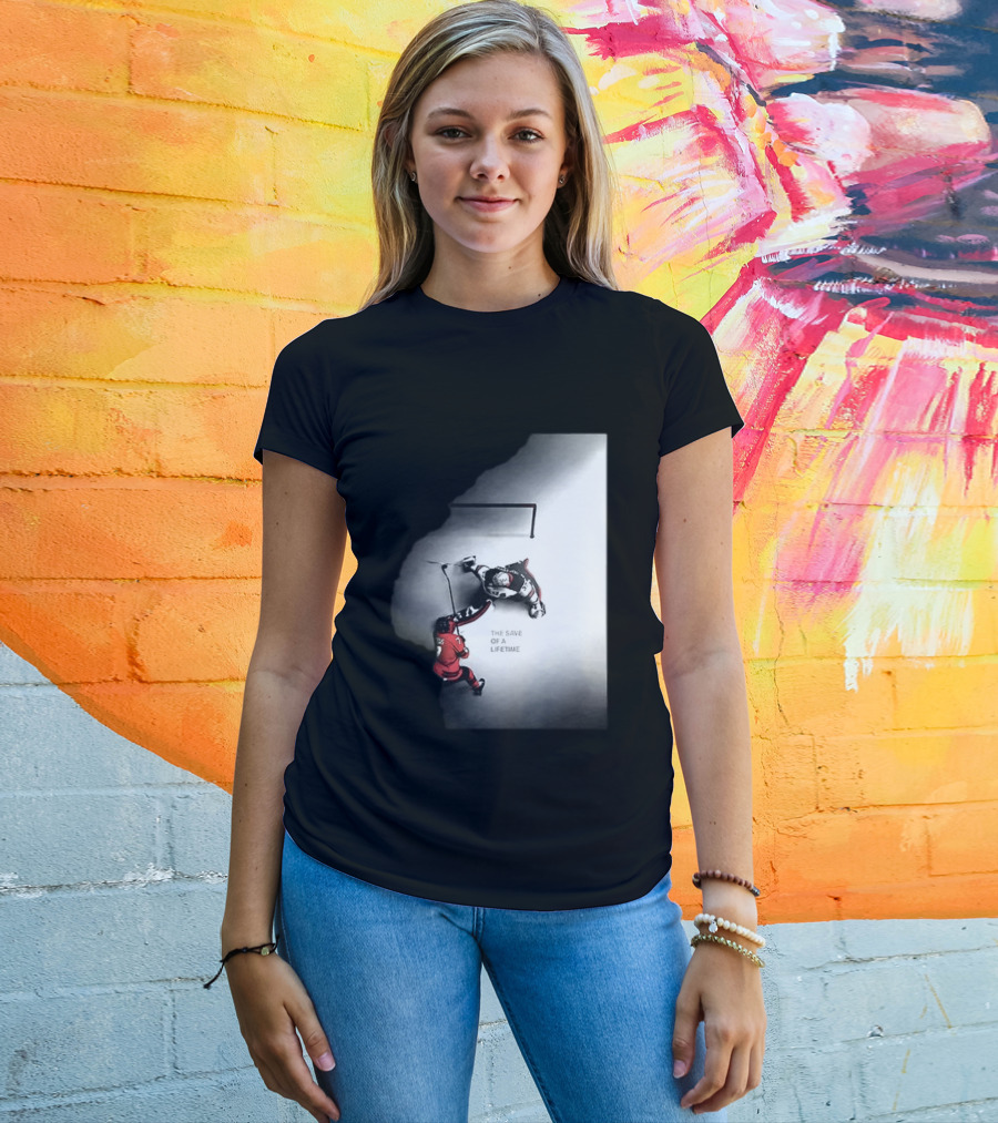 The Save Of A Lifetime Ice Hockey USA Olympics T-Shirt