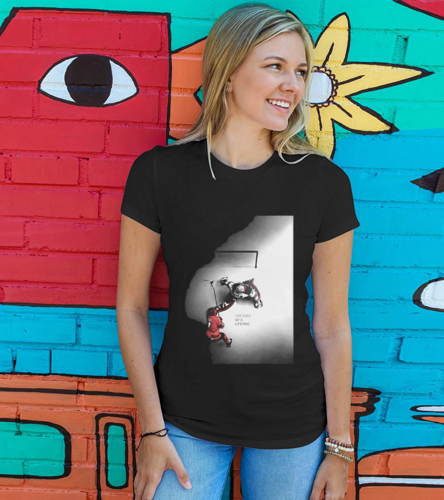 The Save Of A Lifetime Ice Hockey USA Olympics T-Shirt