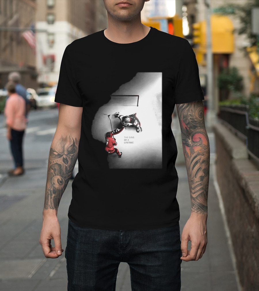 The Save Of A Lifetime Ice Hockey USA Olympics T-Shirt