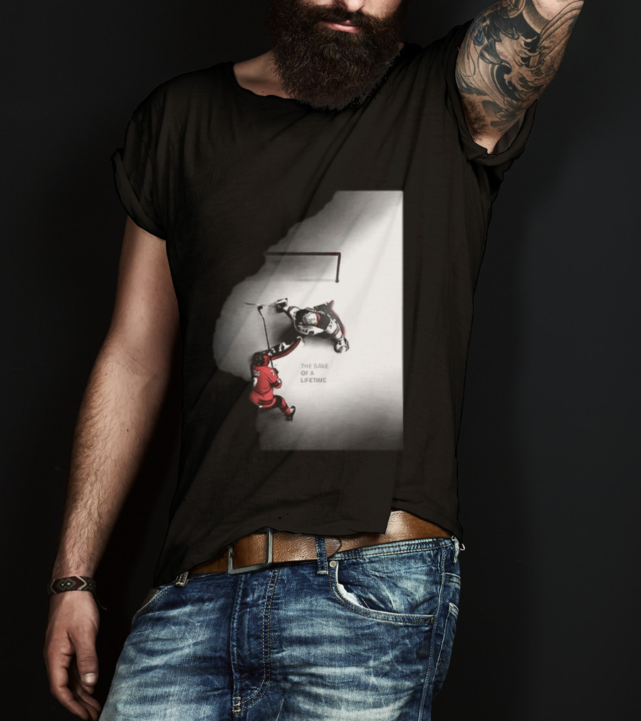 The Save Of A Lifetime Ice Hockey USA Olympics T-Shirt