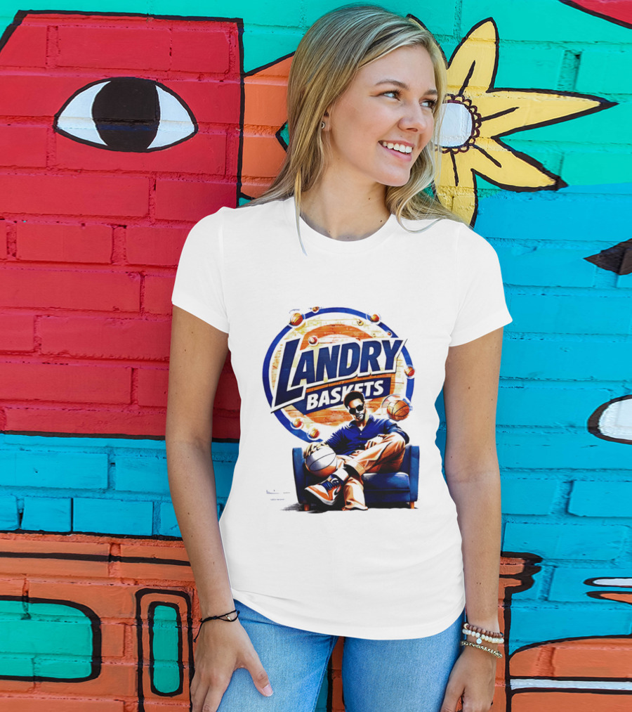 Landry Baskets Basketball Surreal Pop T-Shirt