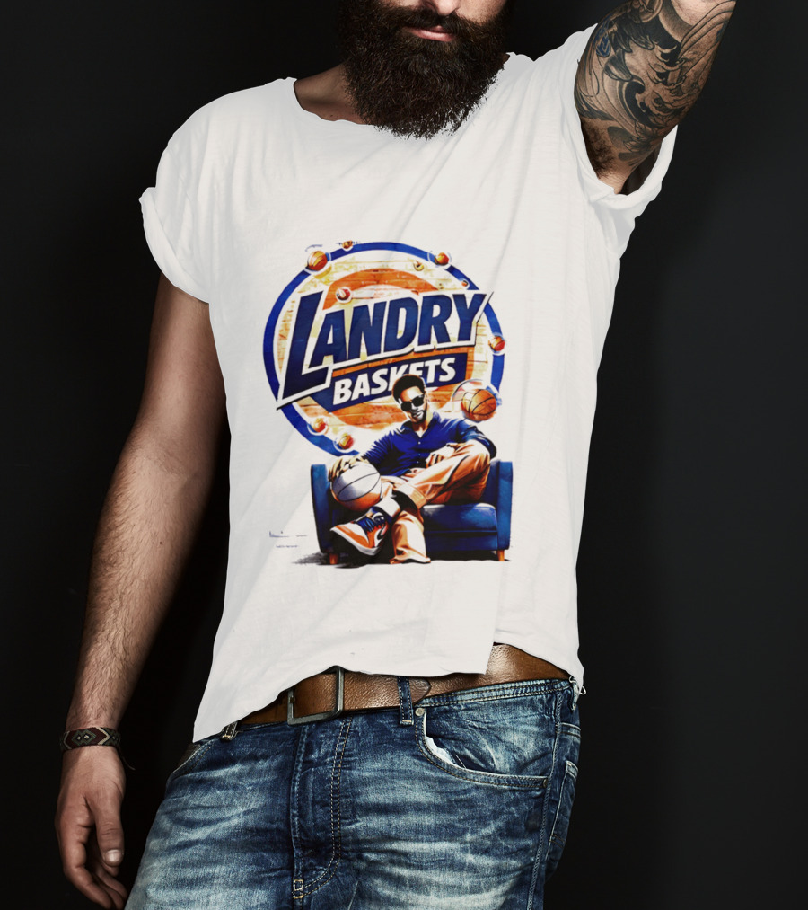 Landry Baskets Basketball Surreal Pop T-Shirt