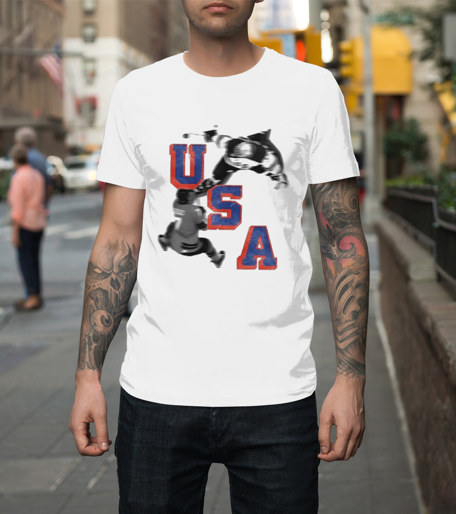 USA NHL World Champs 2026 Hockey Players T-Shirt