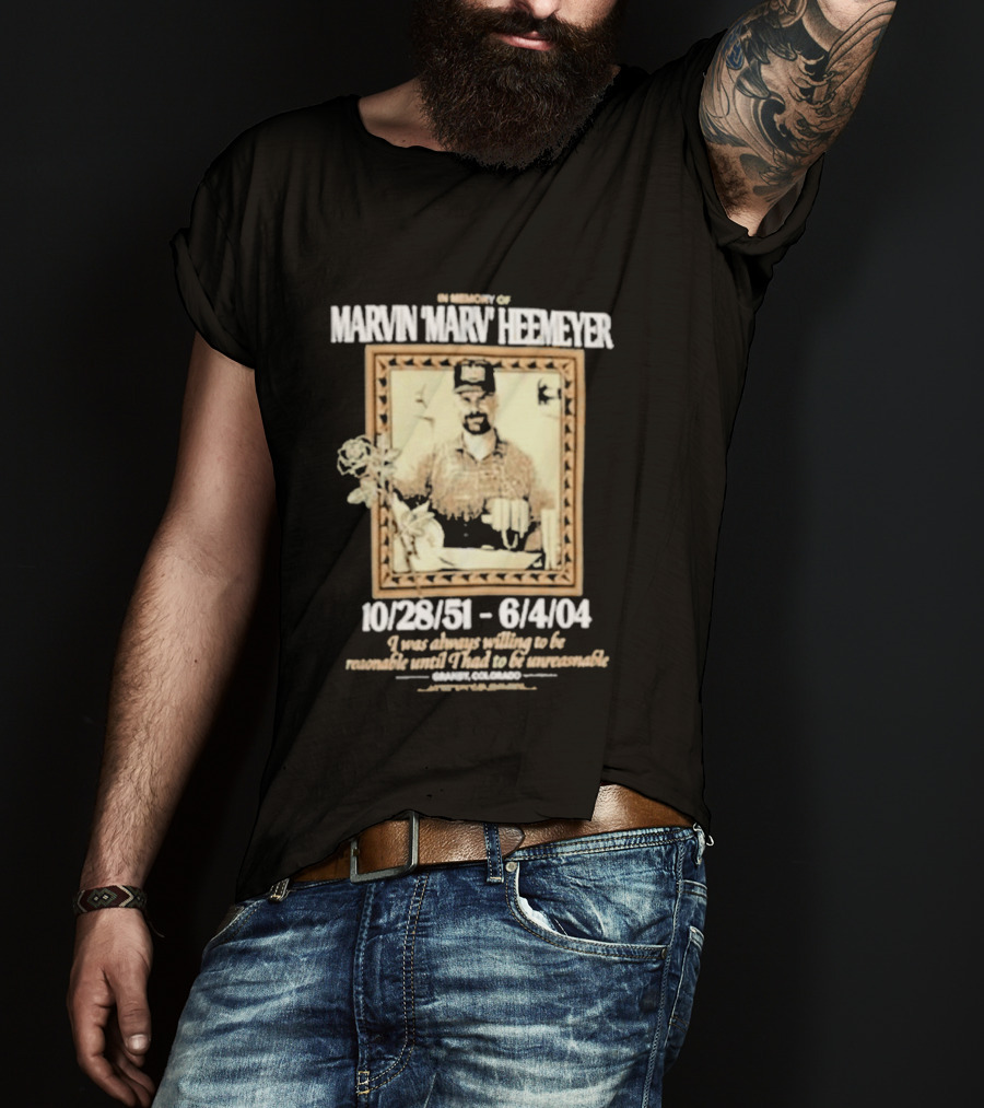 In Memory Of Marvin Heemeyer 10/28/51 6/4/04 T-Shirt