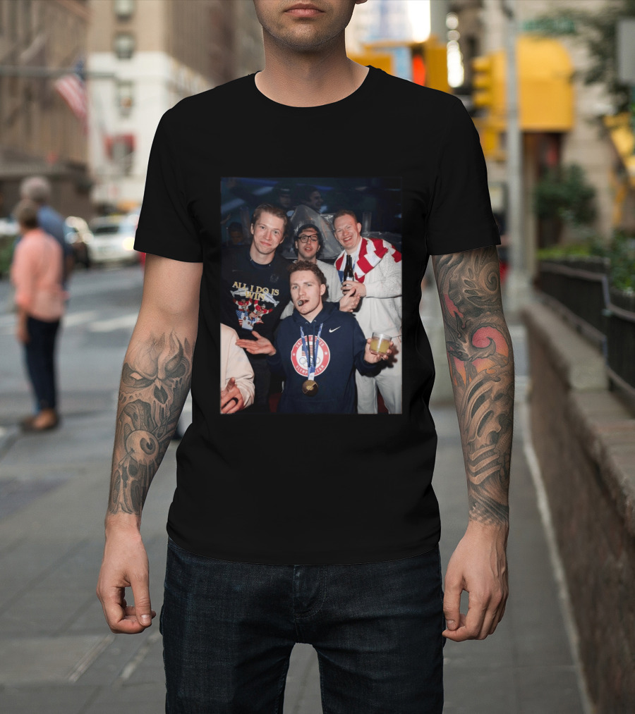All I Do Is Win USA Men's Olympic Team Celebration T-Shirt