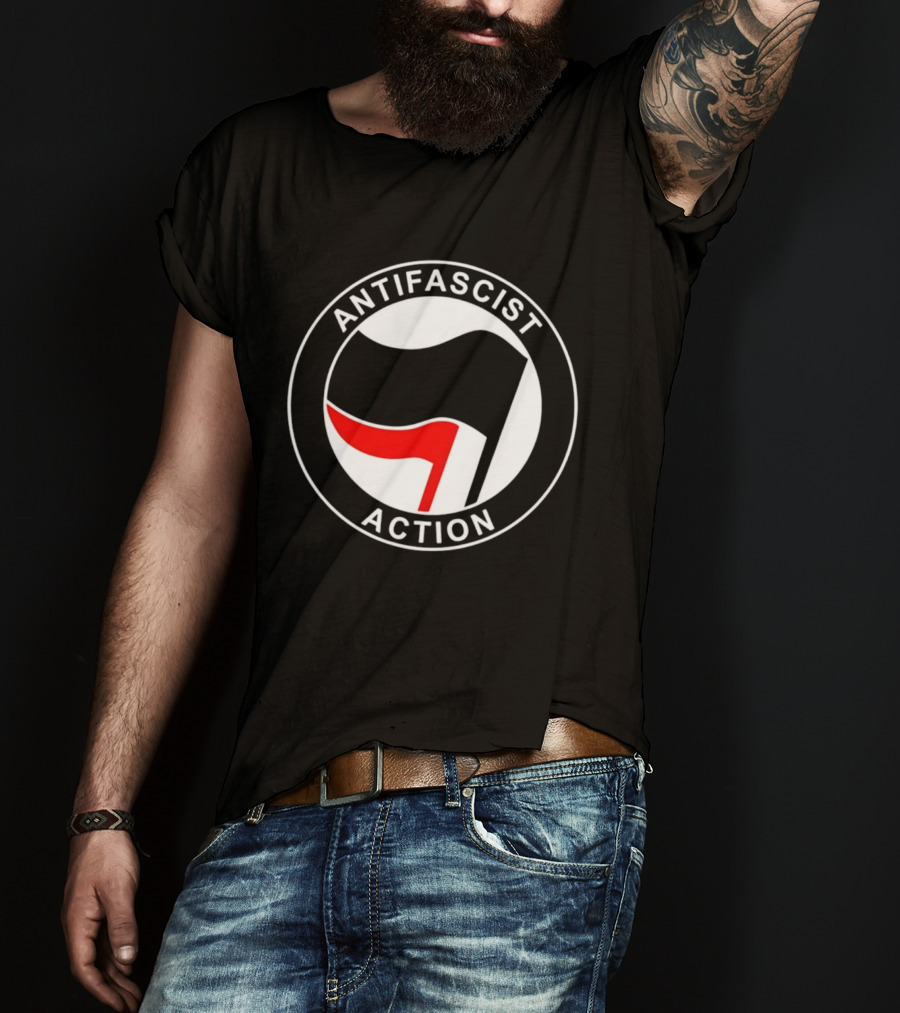 Extremadura Antifascist Action Flag T-Shirt