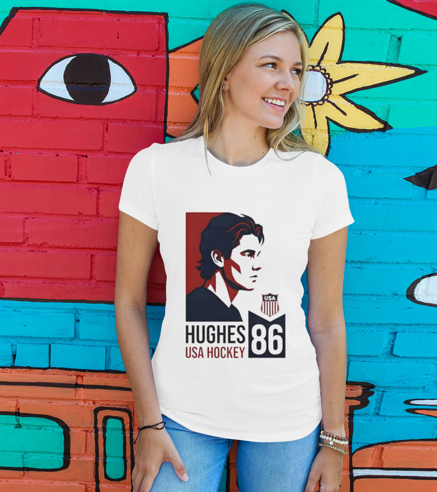 Hughes USA Hockey 86 Winter Olympic Team 2026 T-Shirt