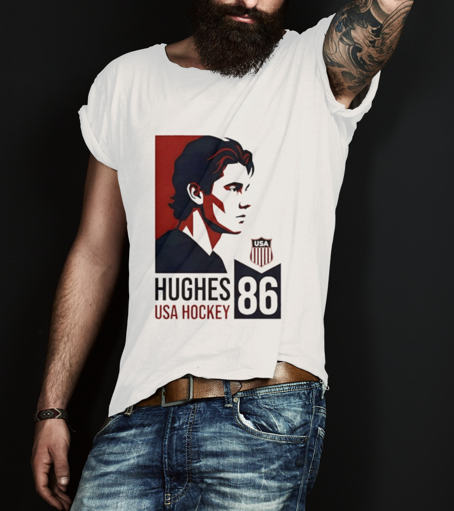 Hughes USA Hockey 86 Winter Olympic Team 2026 T-Shirt