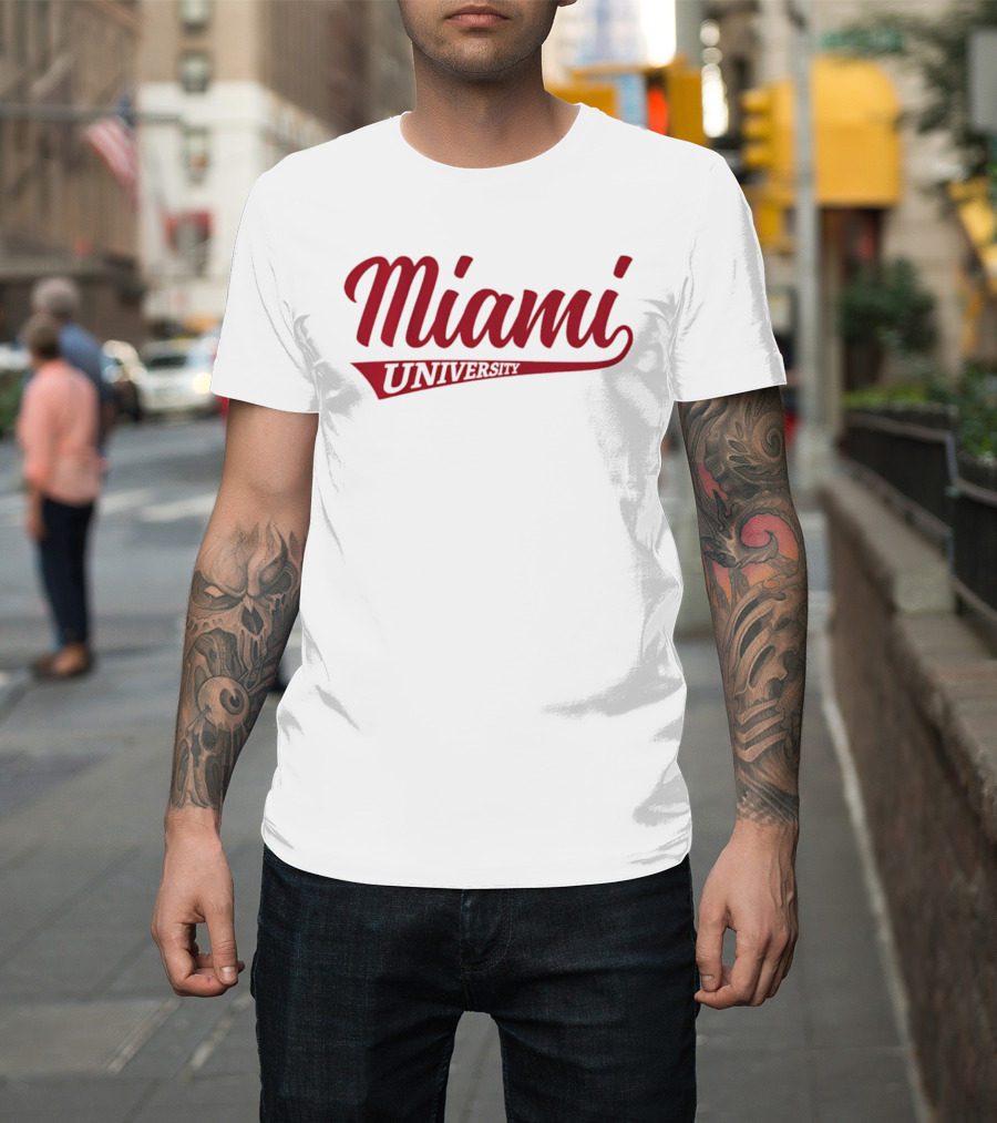 Miami University RedHawks Classic Script T-Shirt