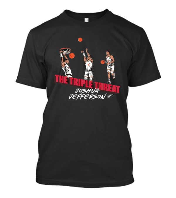 Iowa State Cyclones Joshua Jefferson The Triple Threat Action Moves T-Shirt