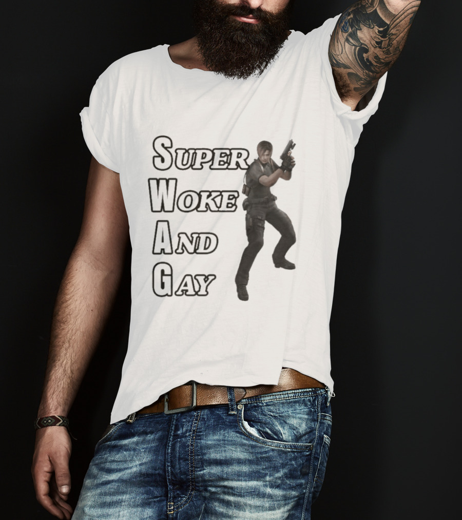 Super Woke And Gay SWAG Leon T-Shirt