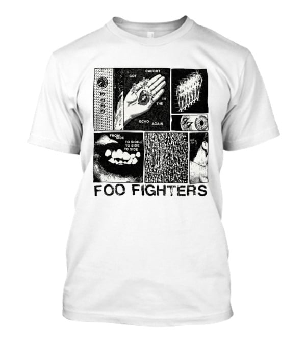 Foo Fighters I Got Caught In The Echo Again From Side To Side T-Shirt