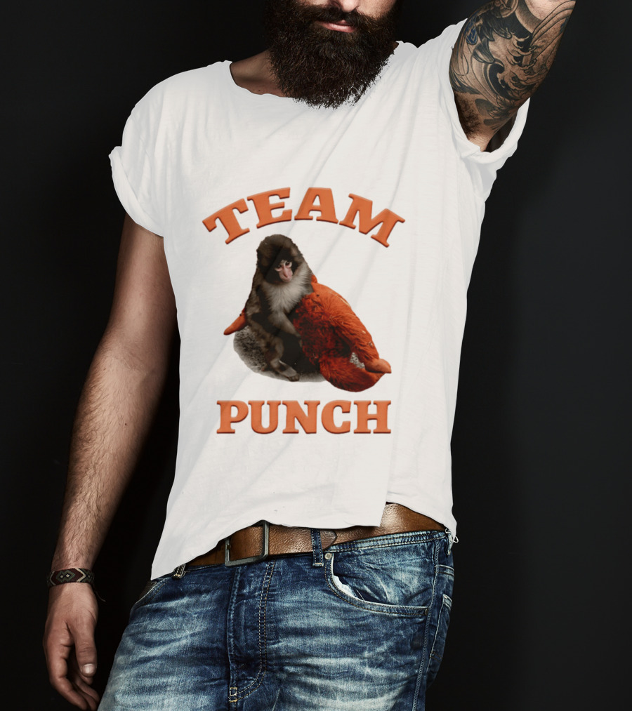 Team Punch Monkey 2026 Collage T-Shirt