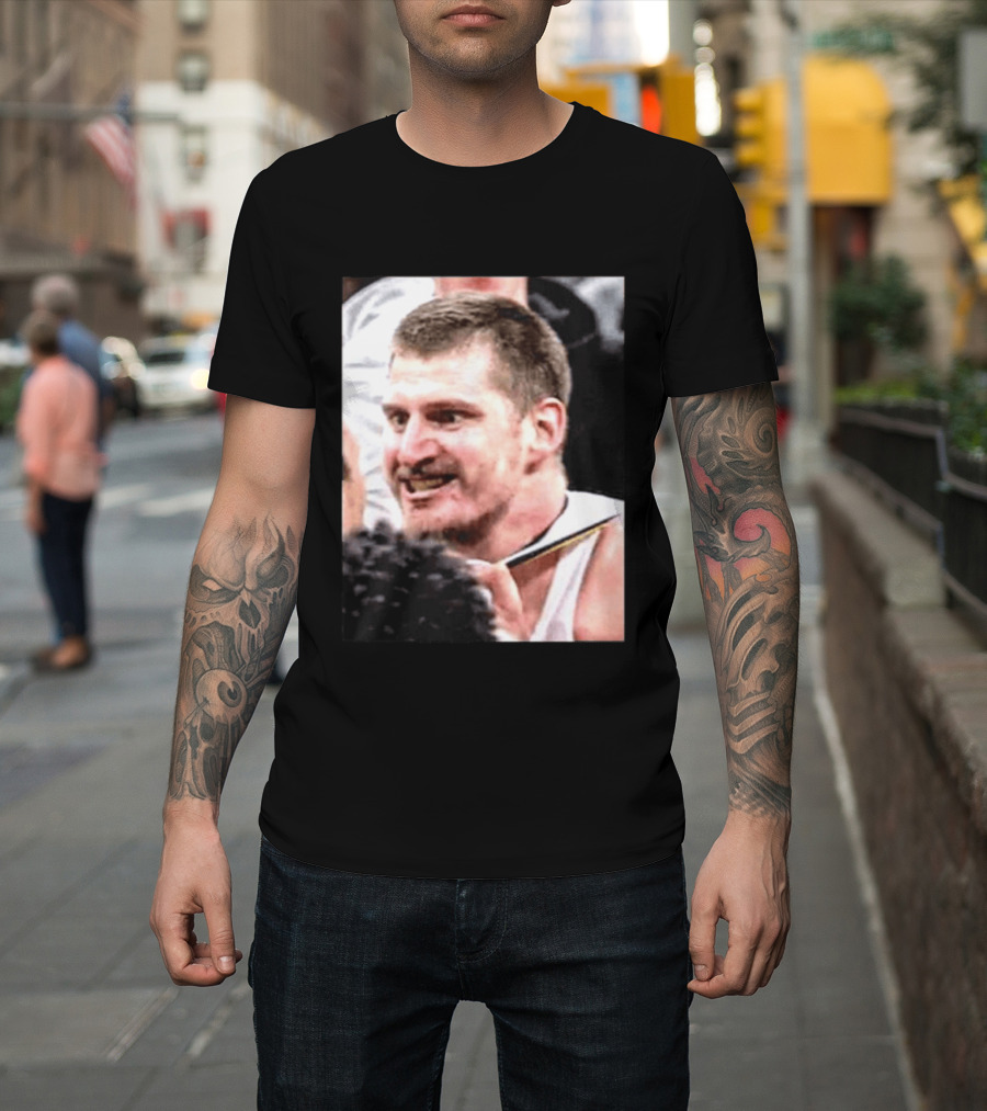 Jokic Confronts OKC After Lu Dort Foul Incident T-Shirt