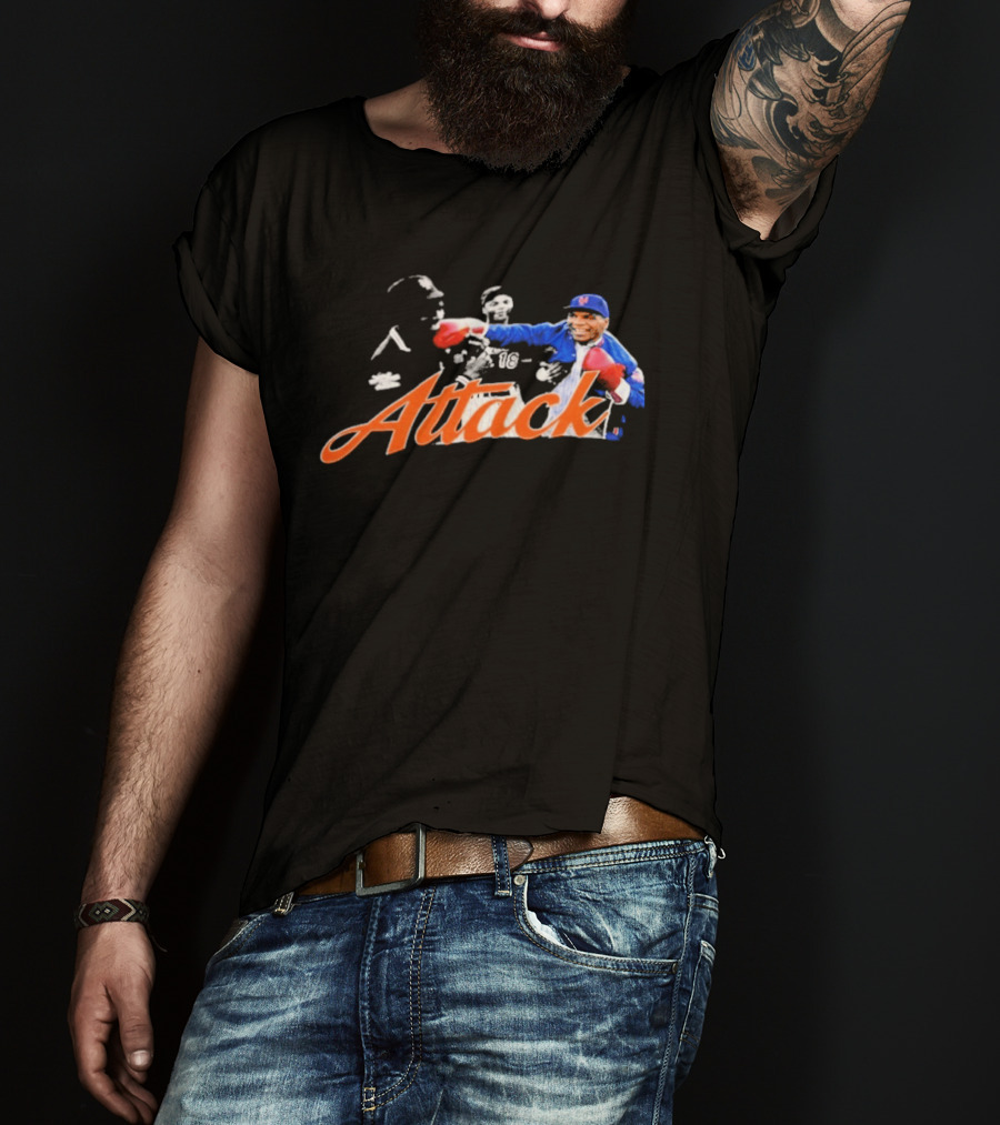 New York Mets Attack Relentlessly T-Shirt