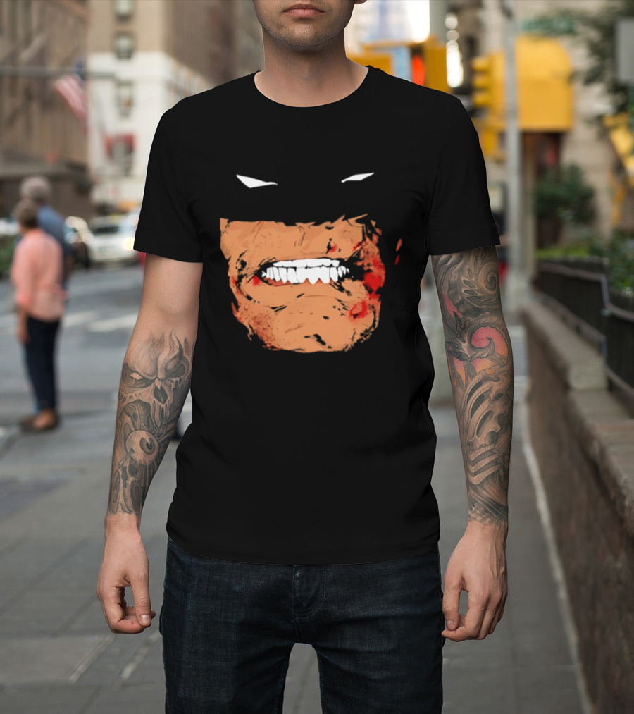Batman Full Face Fierce Expression T-Shirt