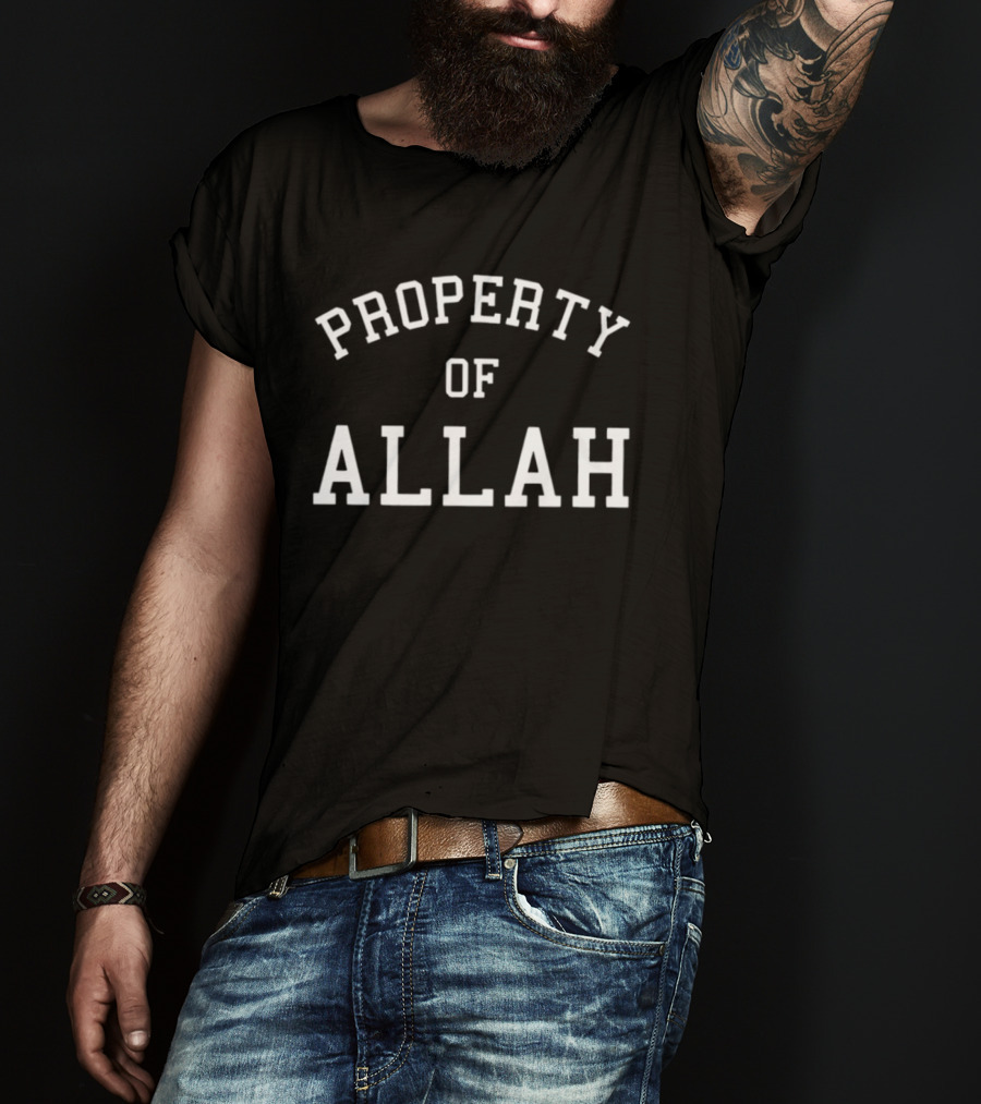 Property Of Allah Athletic T-Shirt