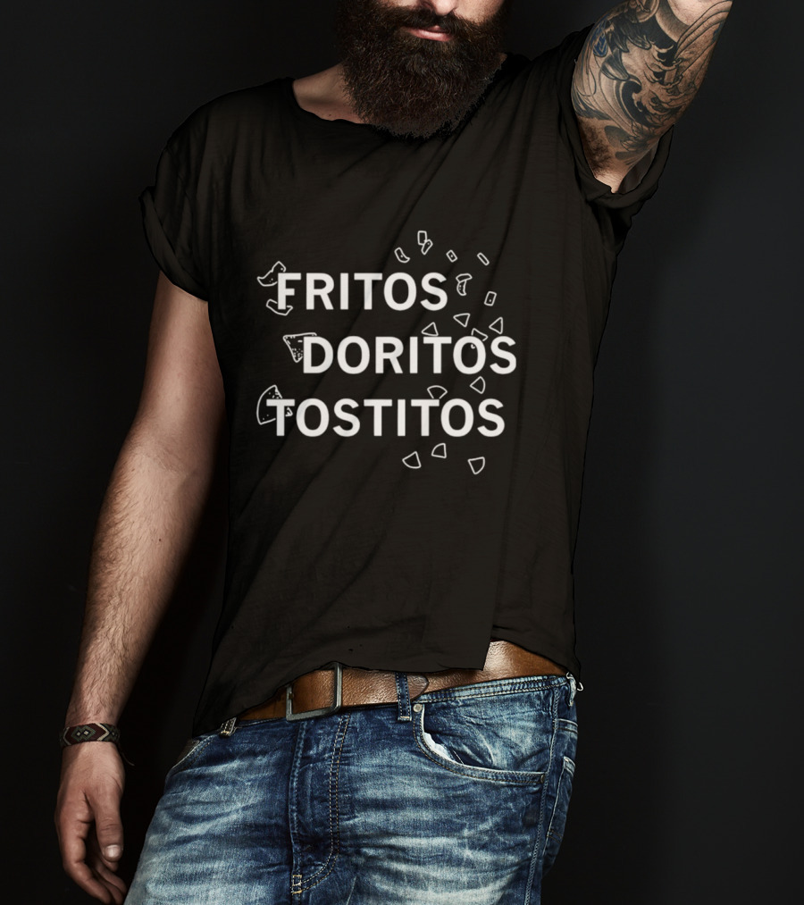 Fritos Doritos Tostitos Snack Chip Lovers T-Shirt
