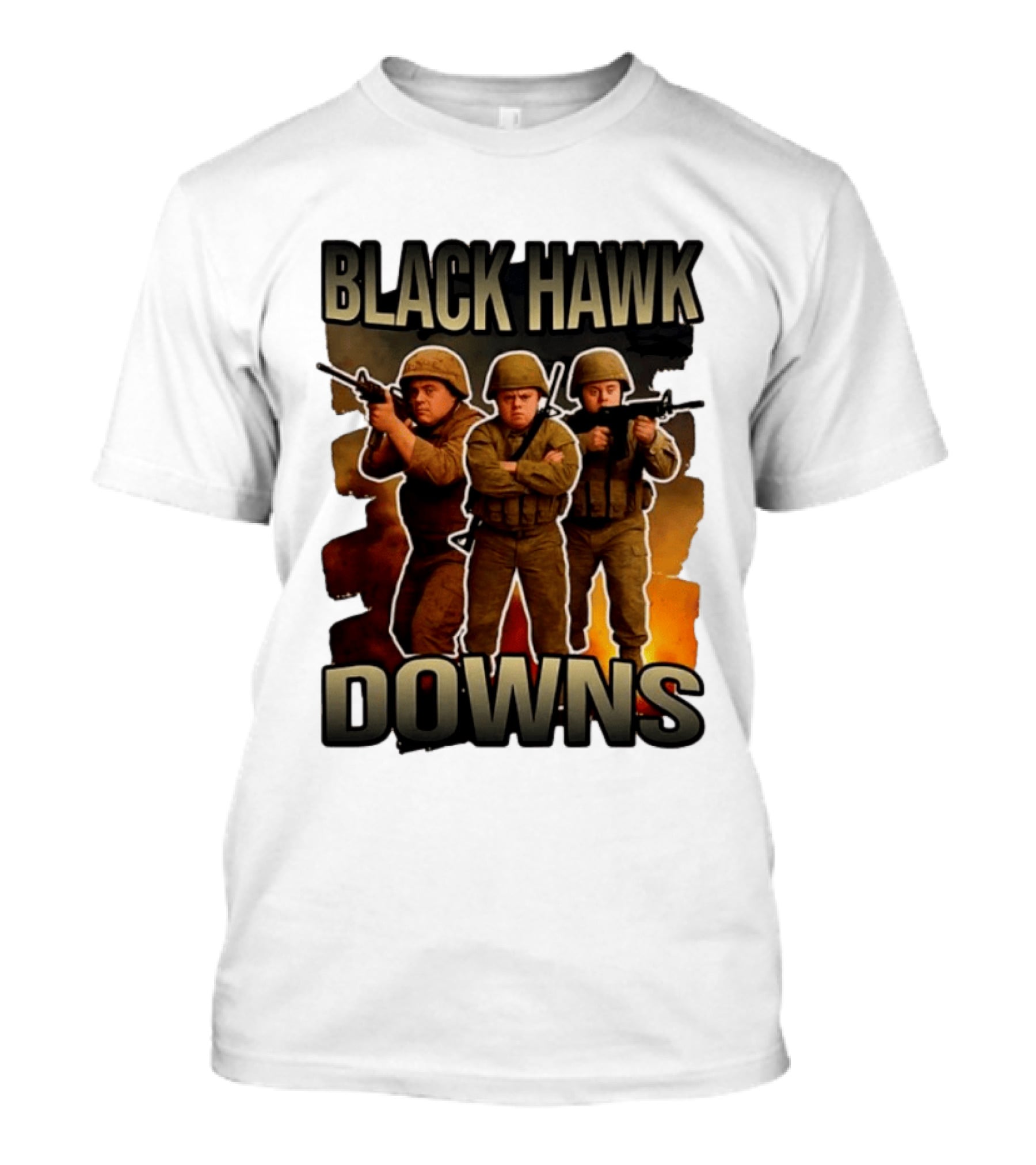 Black Hawk Downs Syndrome Meme T-Shirt