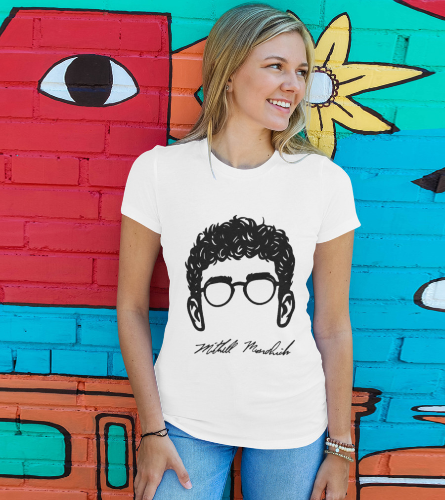 Mitchell Mesenbrink Glasses Hair Silhouette Cael Sanderson T-Shirt