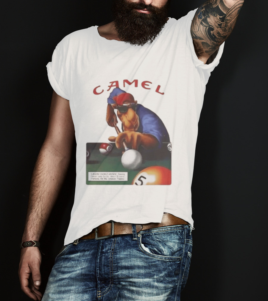 Camel 75th Birthday Joe Pool Player T-Shirt