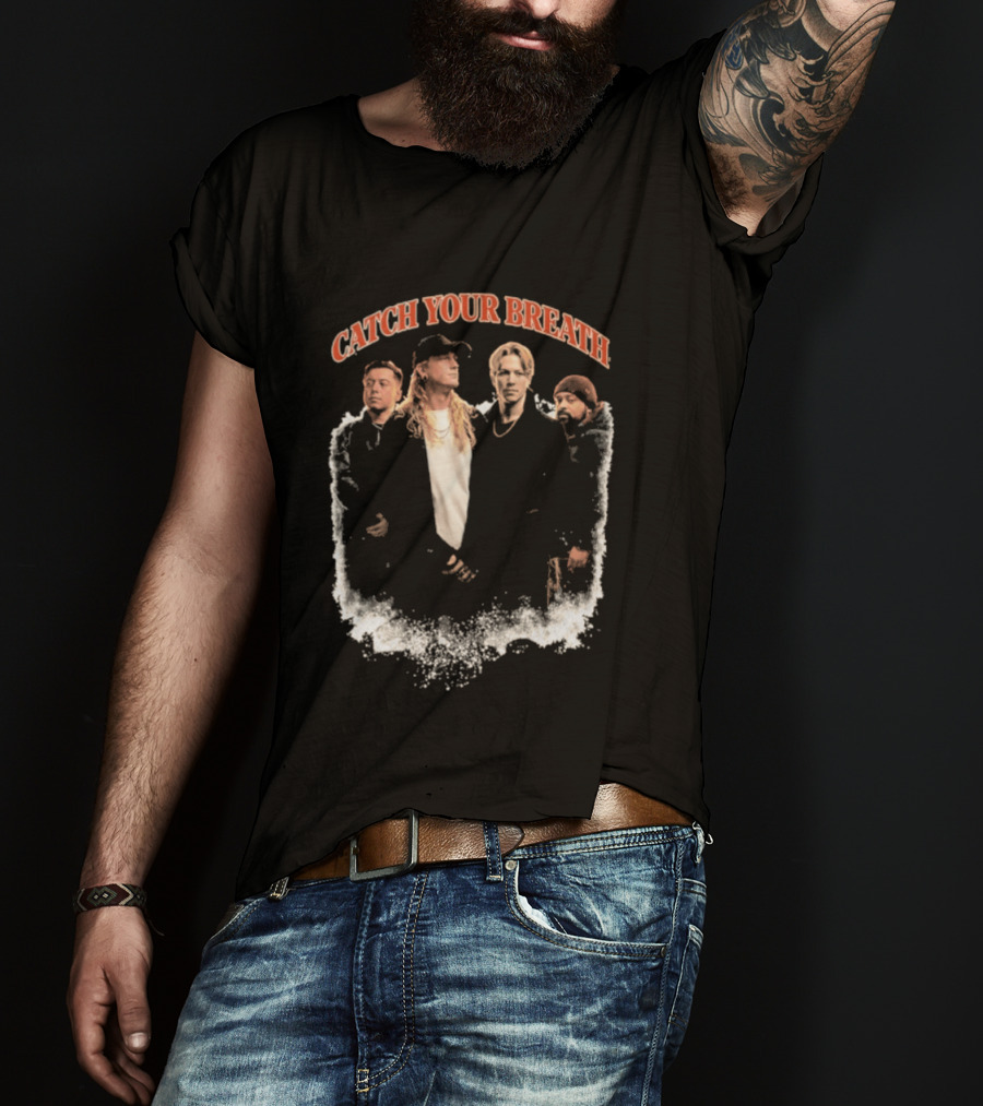 Catch Your Breath Vintage 90s Band Aesthetic T-Shirt
