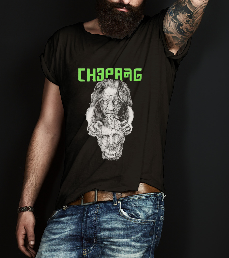 Chepang Chepang Horror Face T-Shirt