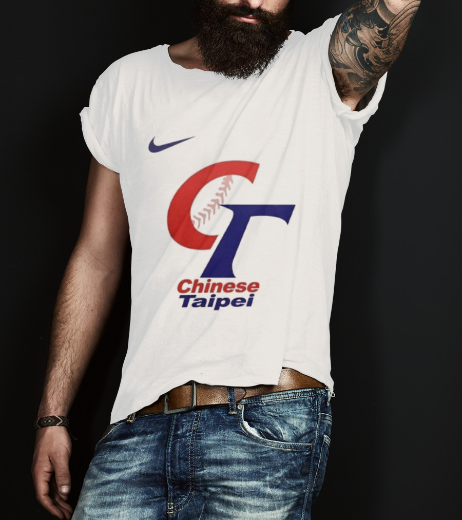 Chinese Taipei Special WBC 2026 Two Sided CT Baseball T-Shirt