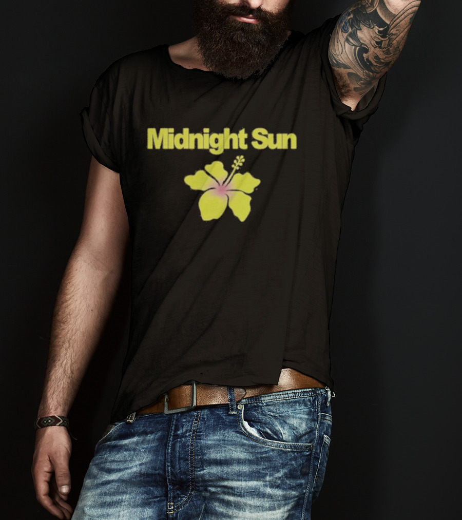 Zara Larsson Hibiscus Midnight Sun T-Shirt