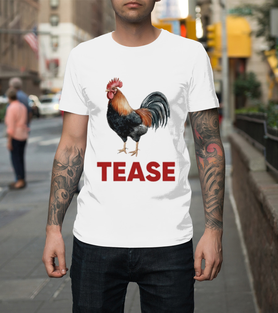 Miki Izumi Tease Rooster Chicken T-Shirt