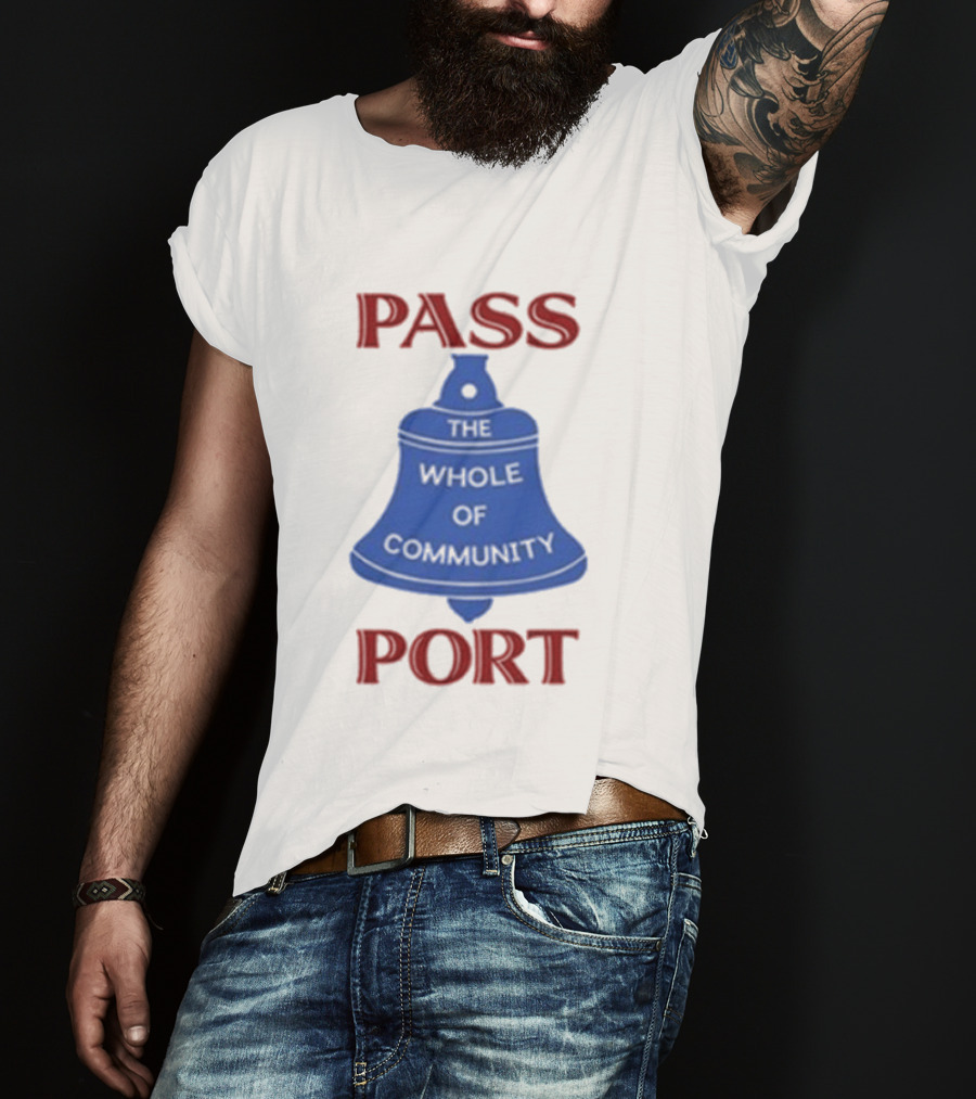 Passport The Whole Of Community Bell T-Shirt