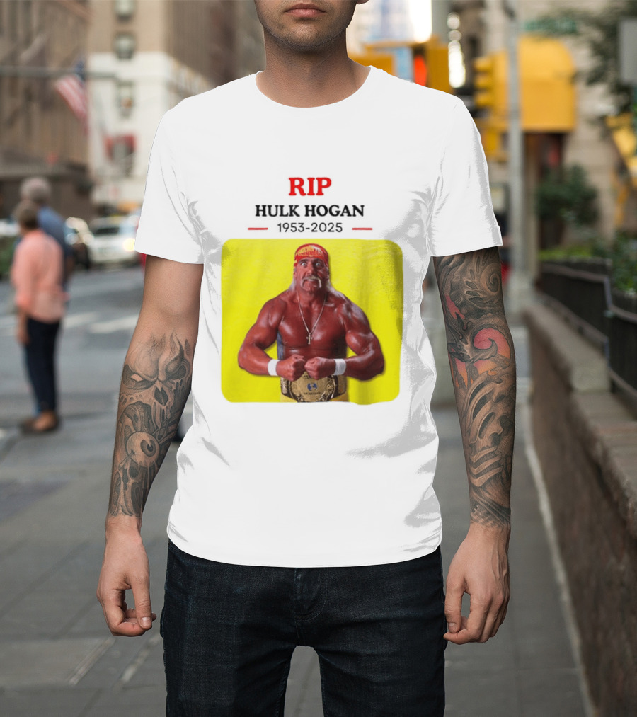 RIP Hulk Hogan 1953 2025 Wrestling Legend T-Shirt