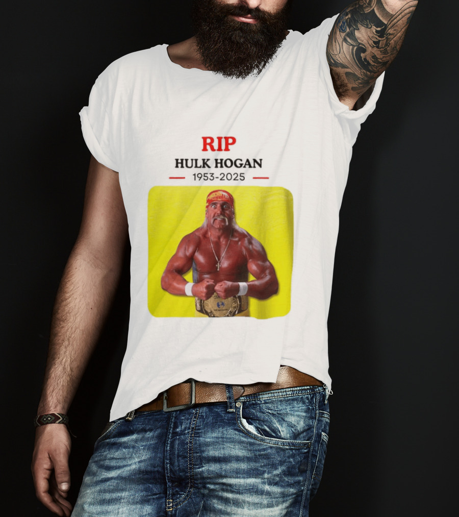RIP Hulk Hogan 1953 2025 Wrestling Legend T-Shirt