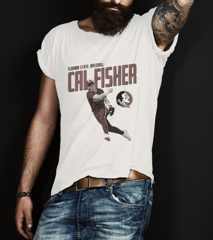 Florida State Seminoles Cal Fisher Baseball T-Shirt
