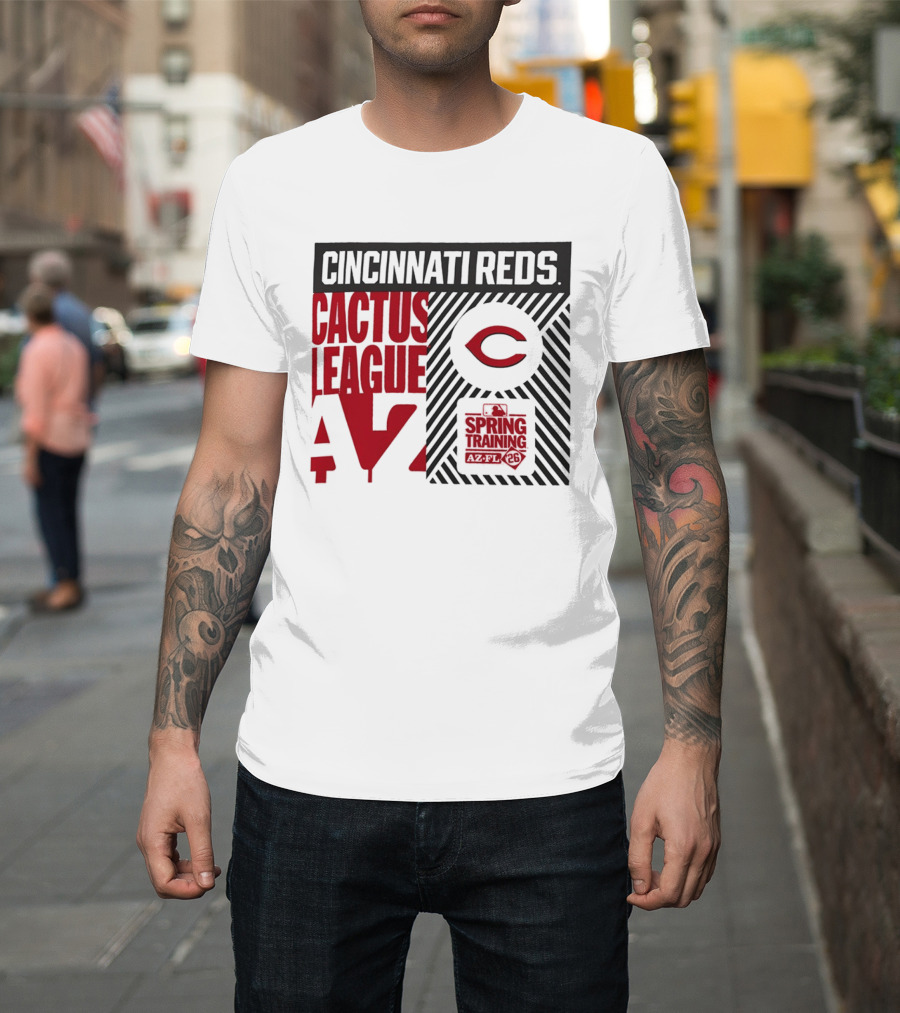 Cincinnati Reds Cactus League AZ 2026 Spring Training T-Shirt