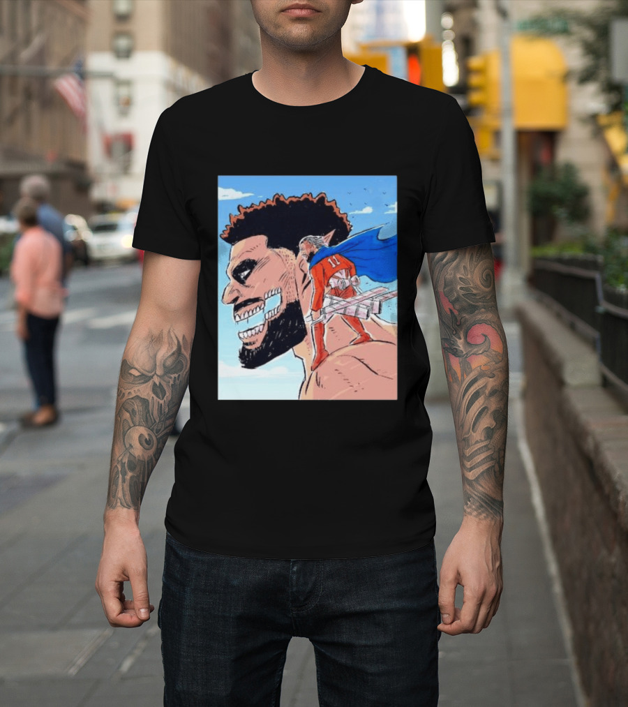 Attack On Titan Jalen Brunson New York Knicks T-Shirt