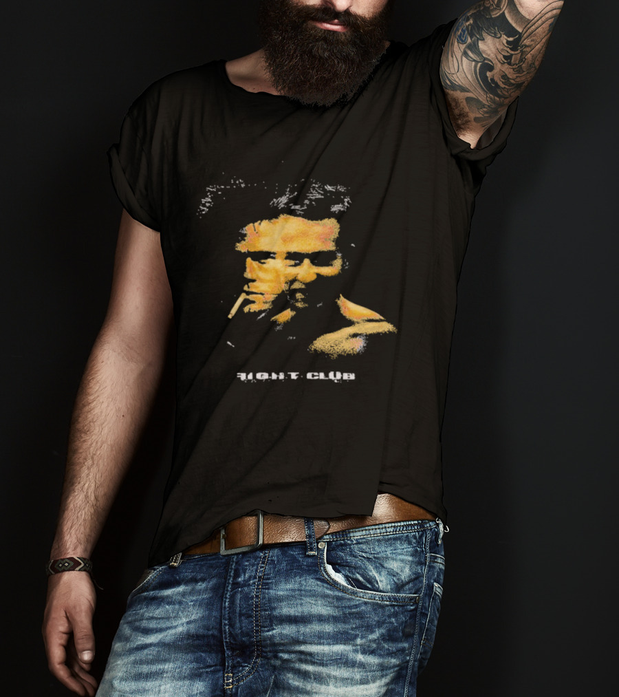 Fight Club Tyler Durden Narrator Iconic Characters T-Shirt