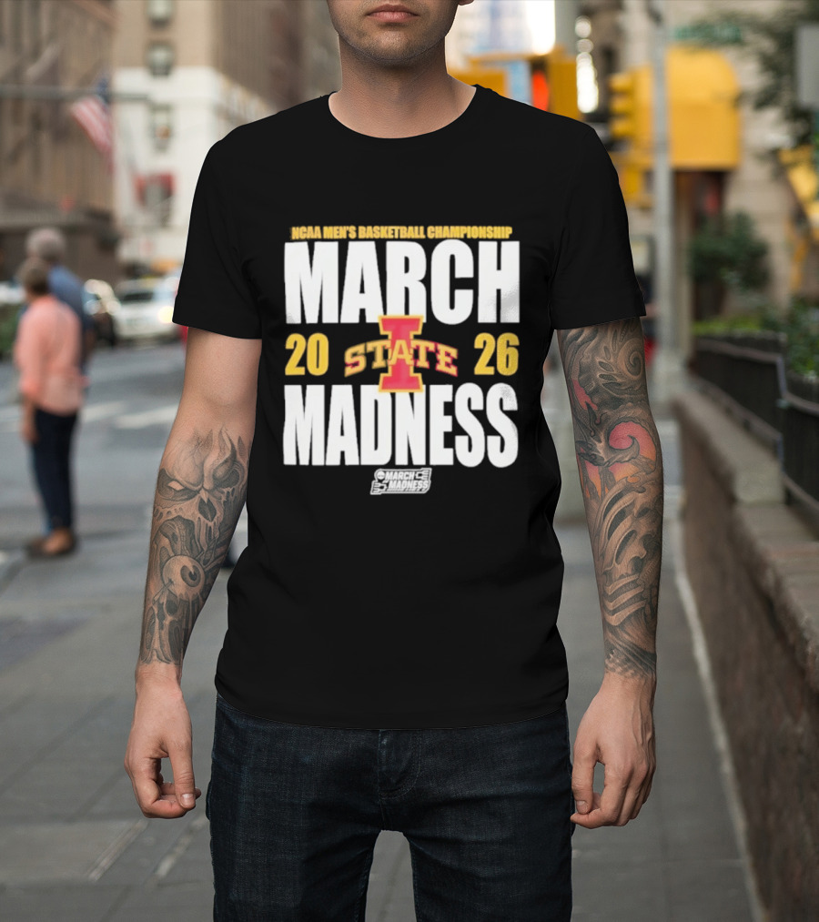 Iowa State NCAA Basketball Championships 2026 March Madness T-Shirt