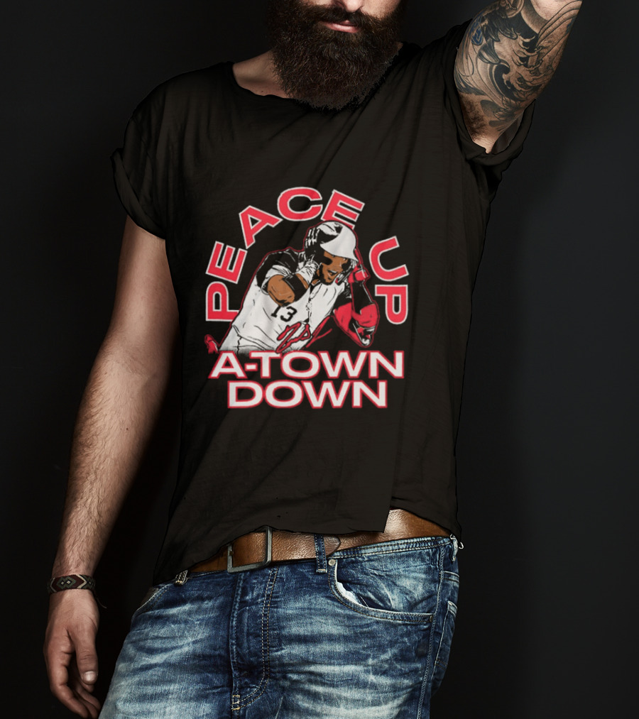 Ronald Acuna Jr Peace Up A Town Down T-Shirt