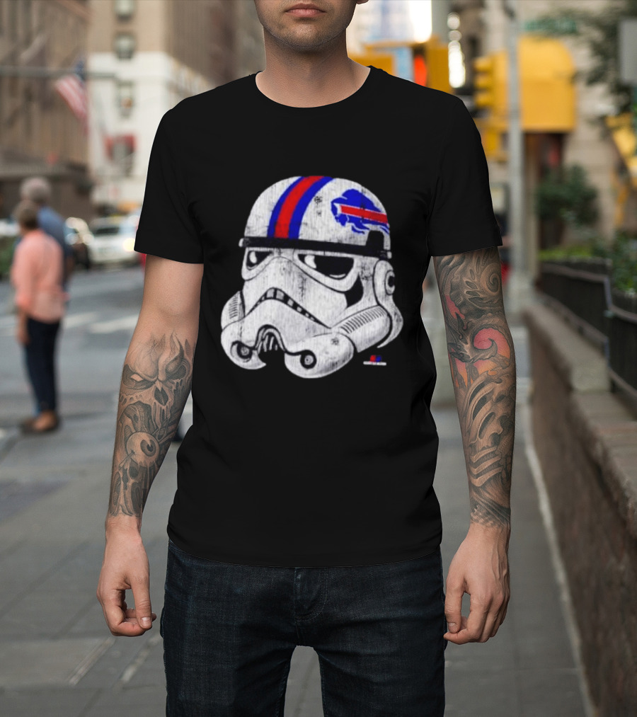 Buffalo Bills Storm Trooper Helmet Mafia T-Shirt