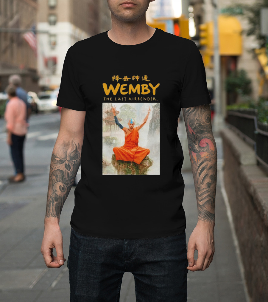 Wemby The Last Airbender Avatar Parody Monk T-Shirt