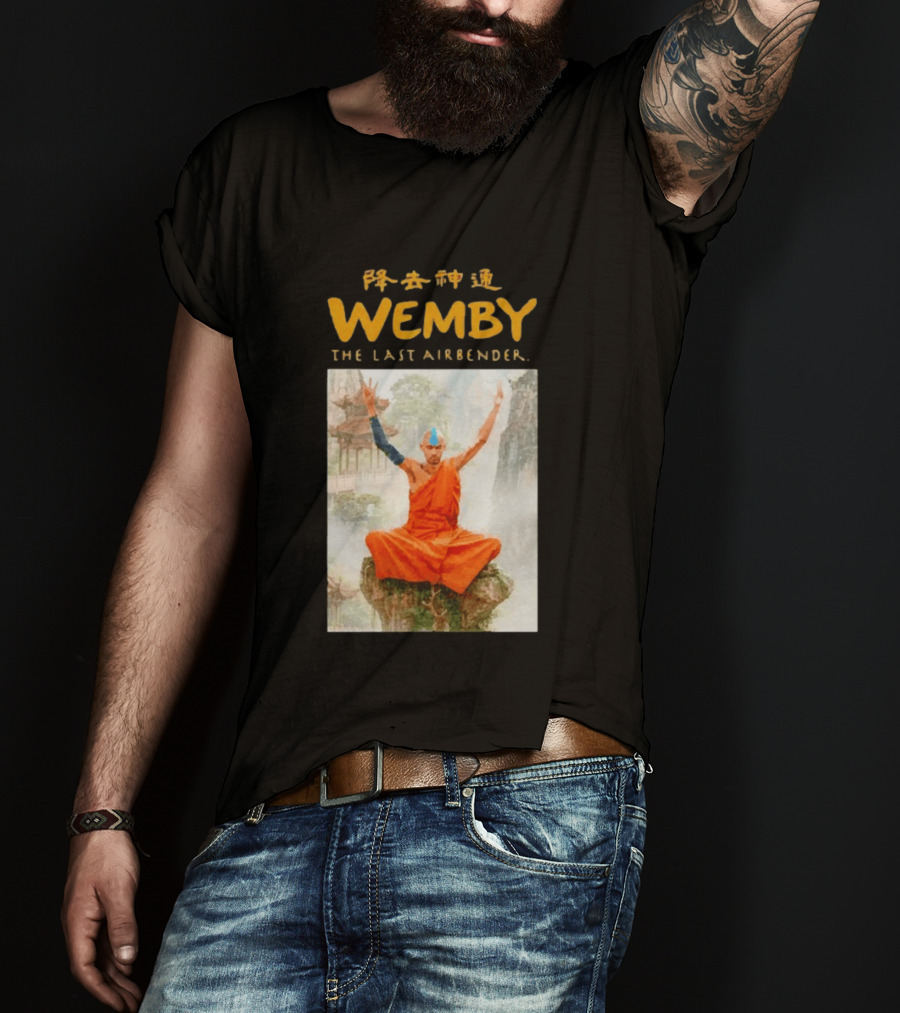 Wemby The Last Airbender Avatar Parody Monk T-Shirt
