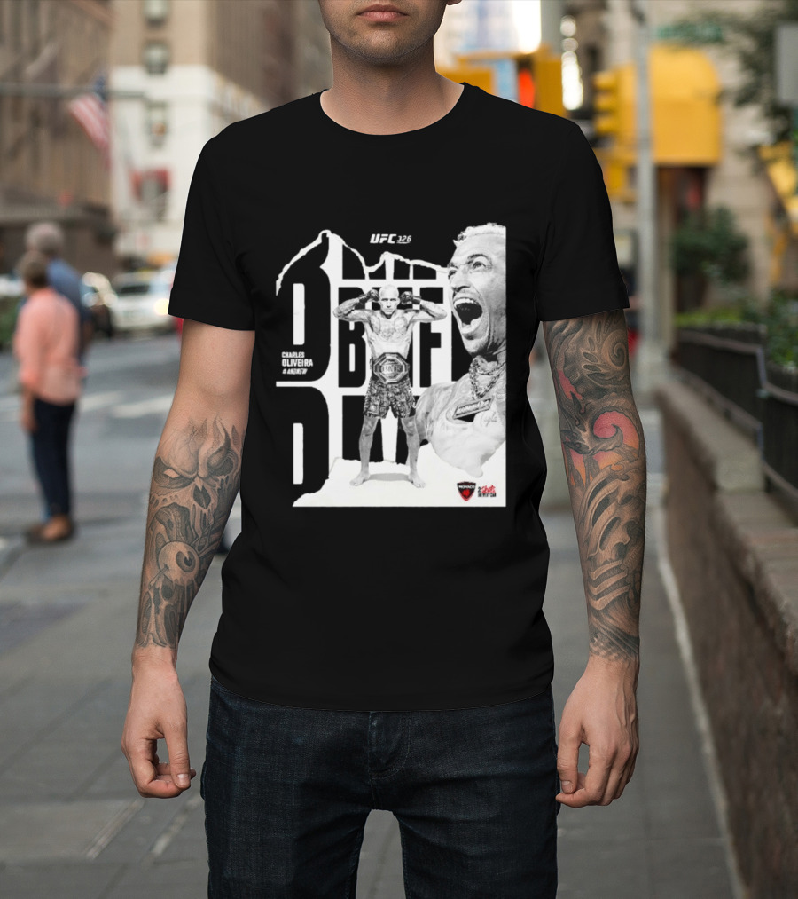 UFC 289 BMF Charles Oliveira Andnew Monaco Sports USA T-Shirt