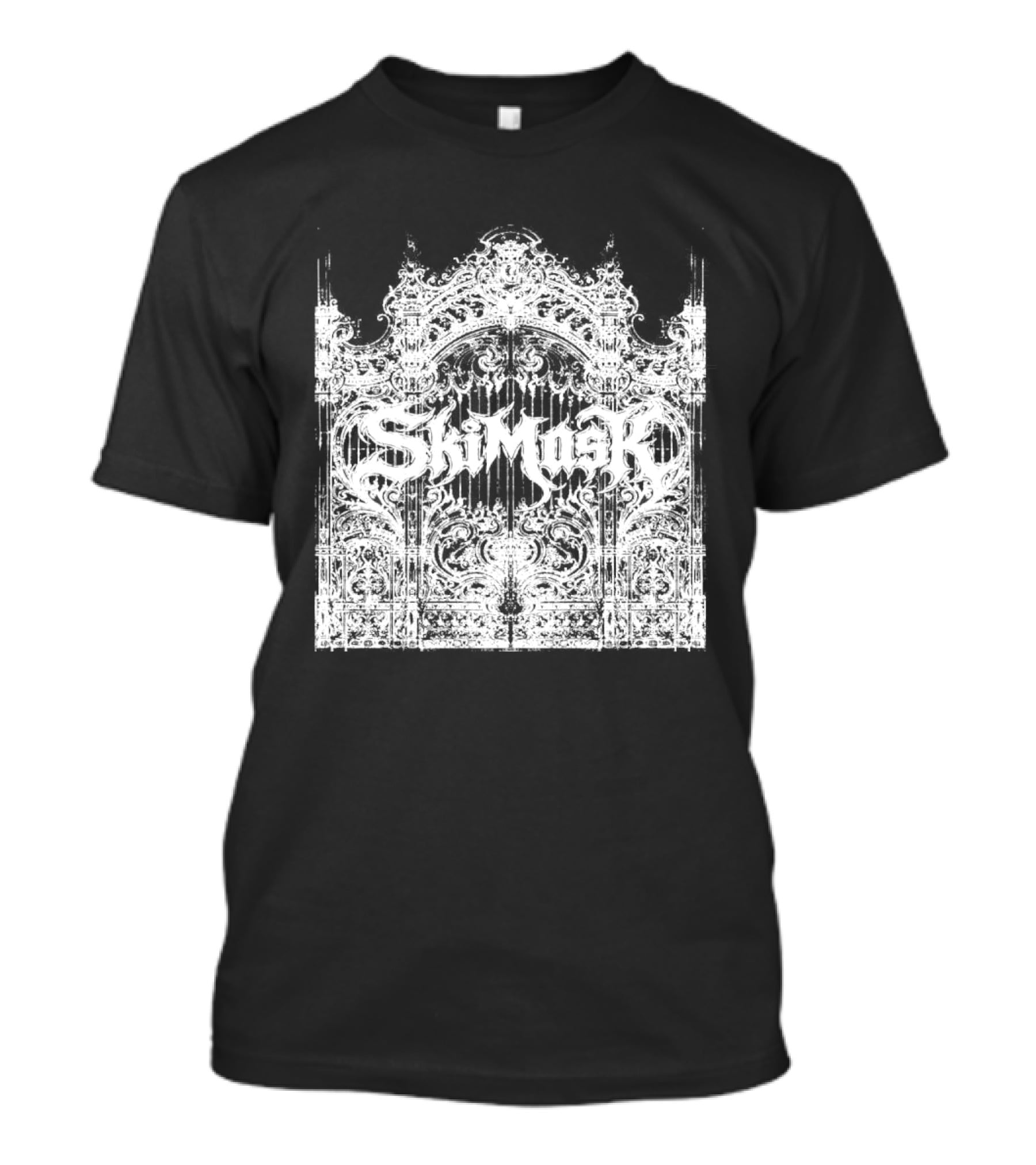 Ski Mask The Slump God Cathedral Gothic Architecture T-Shirt