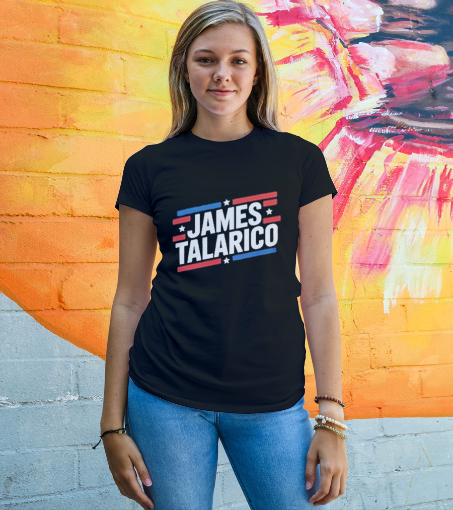 James Talarico Texas Political Red White Blue Campaign T-Shirt