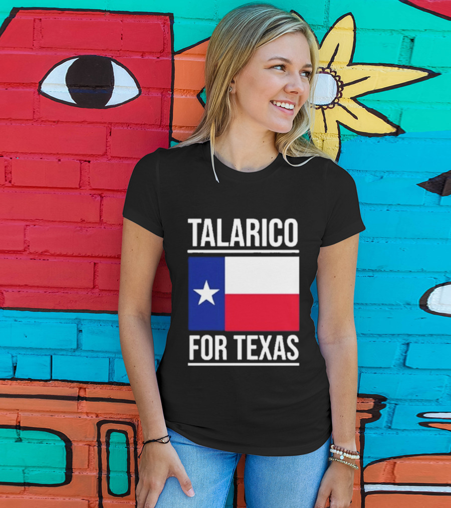 Talarico For Texas Senate Texas Flag Star T-Shirt