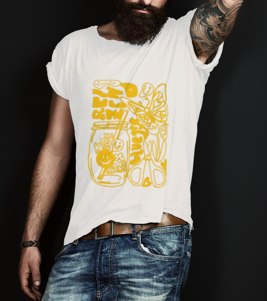 Jessie Kakao Read Dream Nothing Summer Butterfly Sunshine T-Shirt